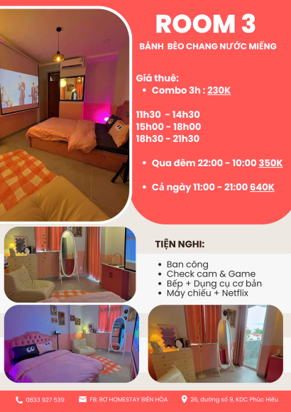 ROOM 3: BÁNH BÈO CHAN NƯỚC MIẾNG